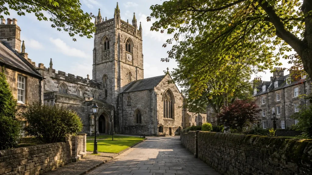 St Machar’s Cathedral zwischen alten Steinmauern in Old Aberdeen