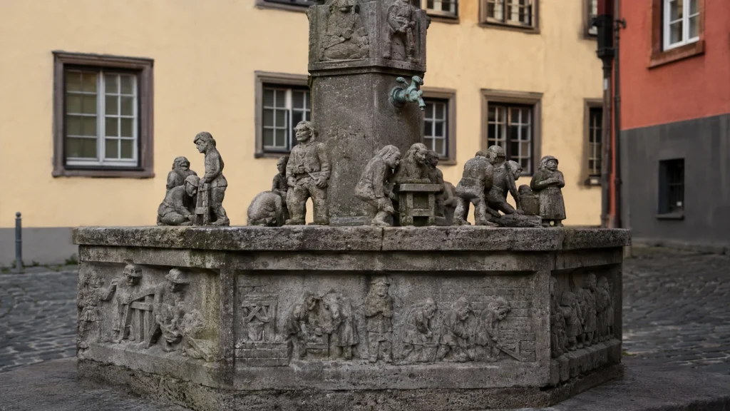 Heinzelmännchenbrunnen in Köln als ungewöhnliche Station einer Stadtführung