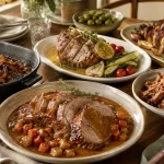 Schweinenacken im Ofen mit Malzbier, Speck, Kräutern und fünf Rezeptvarianten