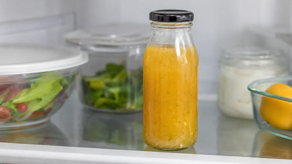 Sylter Salathimmel nach Voigts-Art in verschlossener Flasche im Kühlschrank